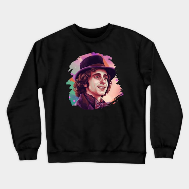 Willy Wonka Crewneck Sweatshirt by Pixy Official